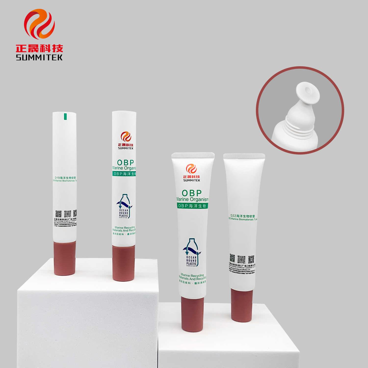 D19/D22/D25 ชุดอุปกรณ์สำหรับทาปากแบบชิ้นเดียว