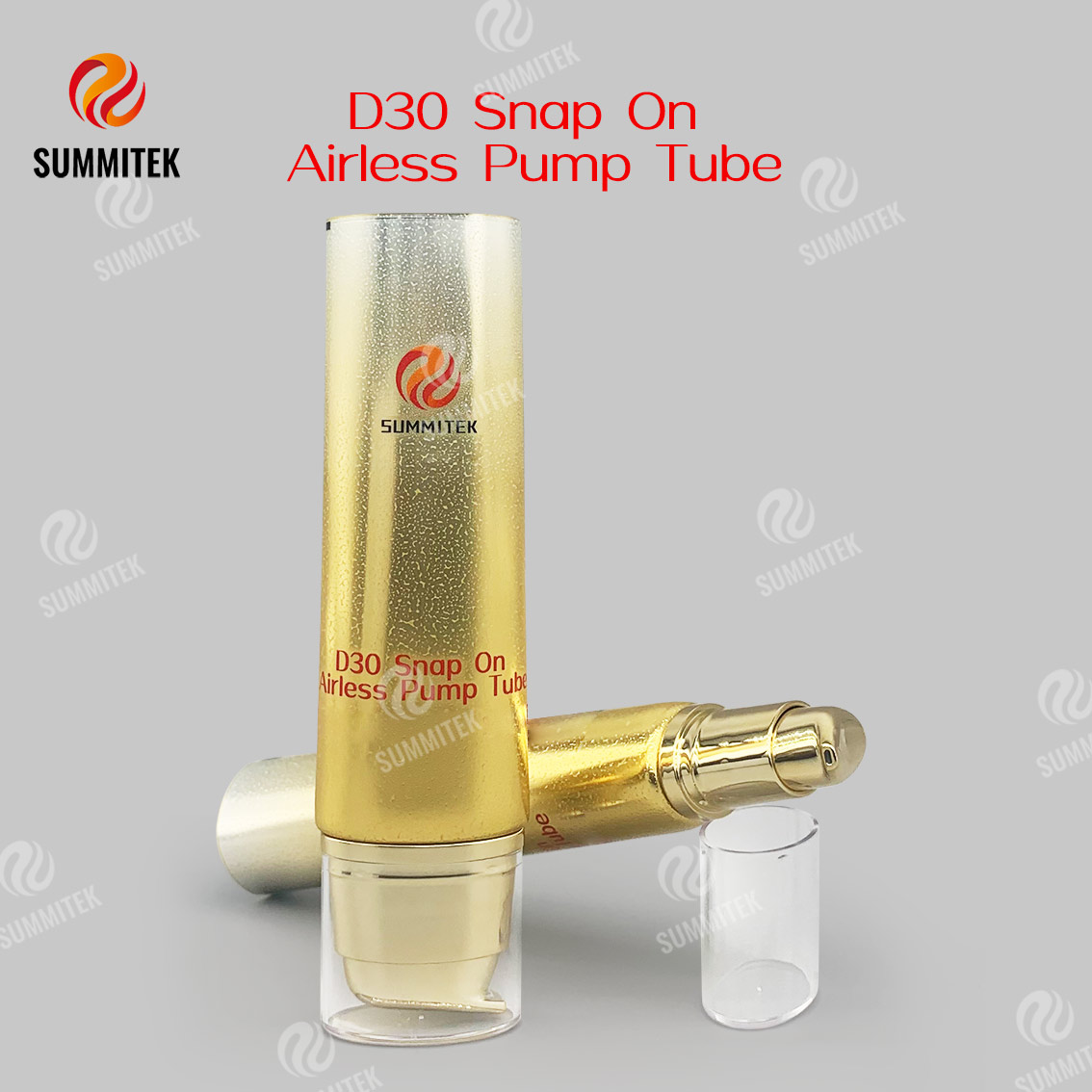 D30 Snap On ท่อปั๊มสุญญากาศ | ปั๊มสุญญากาศบรรจุภัณฑ์เครื่องสำอาง