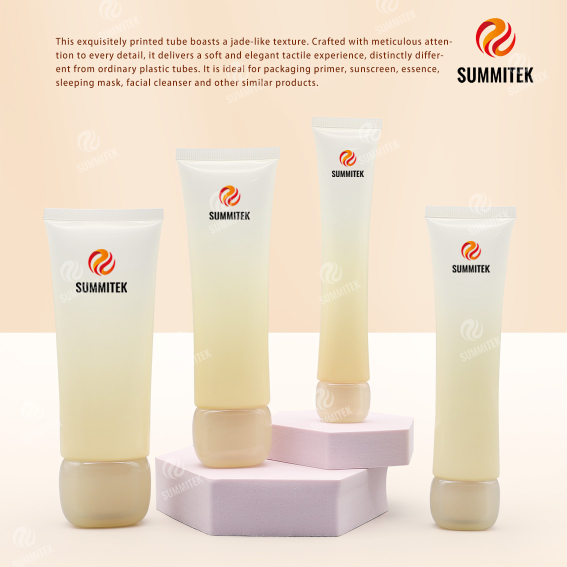 หลอดเนื้อหยก | หลอดบีบเครื่องสำอาง Soft Touch Varnish