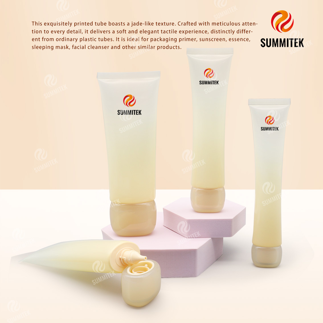 หลอดเนื้อหยก | หลอดบีบเครื่องสำอาง Soft Touch Varnish