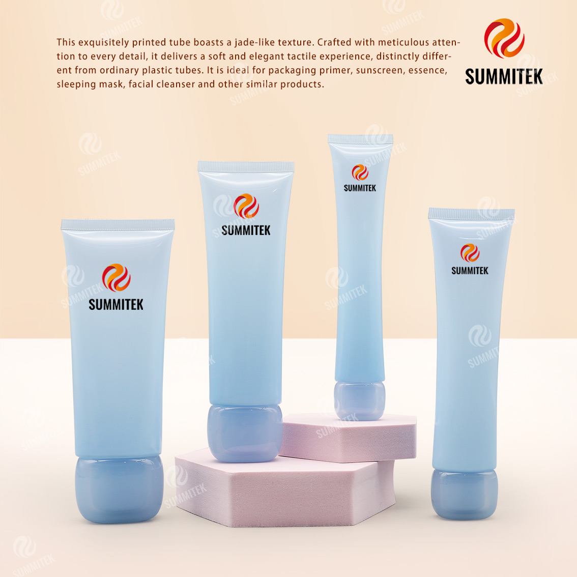หลอดเนื้อหยก | หลอดบีบเครื่องสำอาง Soft Touch Varnish