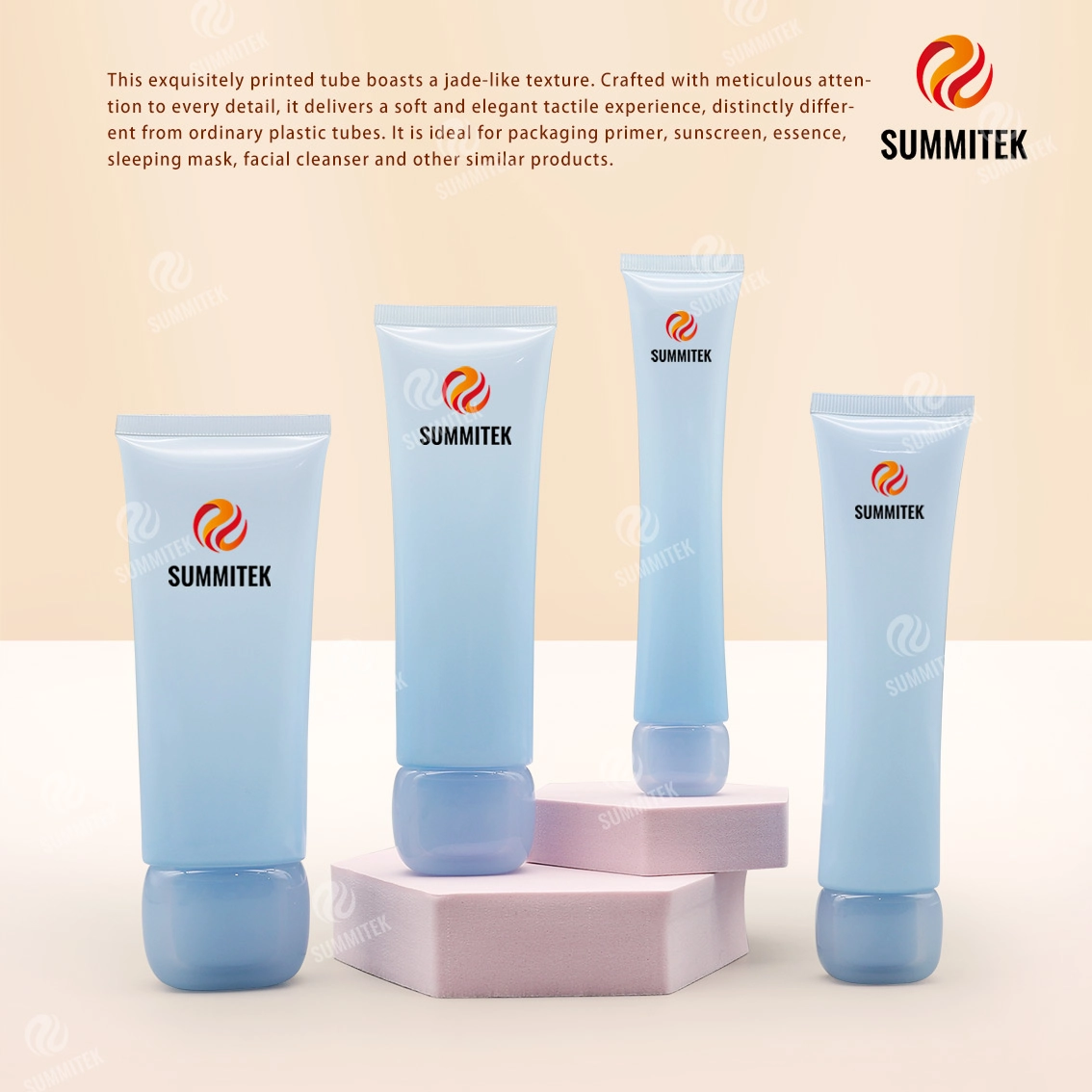 หลอดเนื้อหยก | หลอดบีบเครื่องสำอาง Soft Touch Varnish