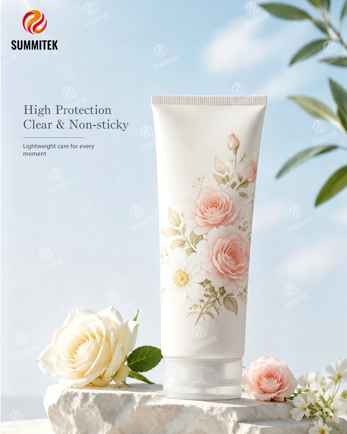 ผู้ผลิตหลอดครีมกันแดดแบบกำหนดเองพร้อมบรรจุภัณฑ์ Sun Care PE และ ABL