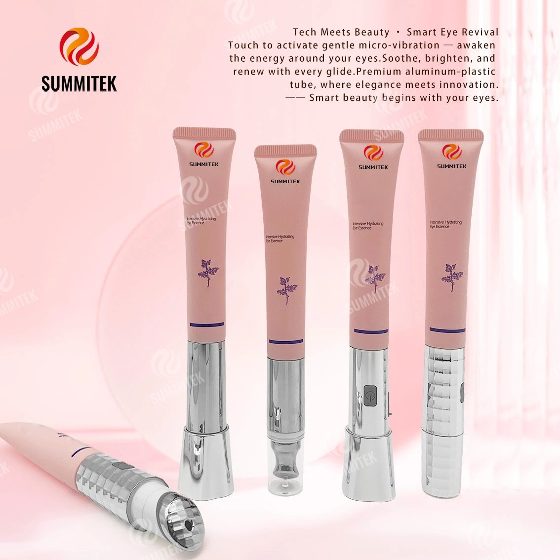 D19 หลอดครีมบำรุงรอบดวงตาแบบสั่น | บรรจุภัณฑ์เซรั่มบำรุงรอบดวงตา Micro-Vibration Applicator