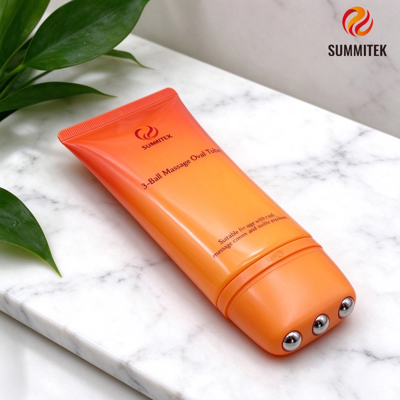D50 3-Ball Massage Tube วงรี | บรรจุภัณฑ์นวดคอและตัว