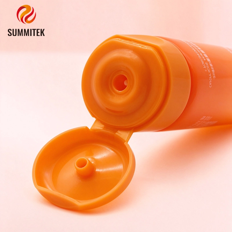 D35 Snap-on Flip Cap Tube | บรรจุภัณฑ์ครีมกันแดดและผลิตภัณฑ์บำรุงผิว