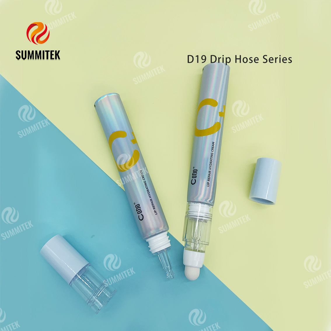 Multi-Applicator Deep Repair Tube | D16-D30 บรรจุภัณฑ์การรักษาเซรั่มหัวแบบกำหนดเอง