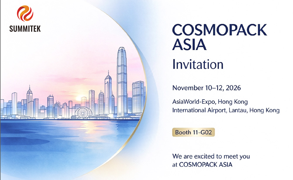 มาพบกับ Summitek ที่งาน Cosmopack Asia Hong Kong 2026