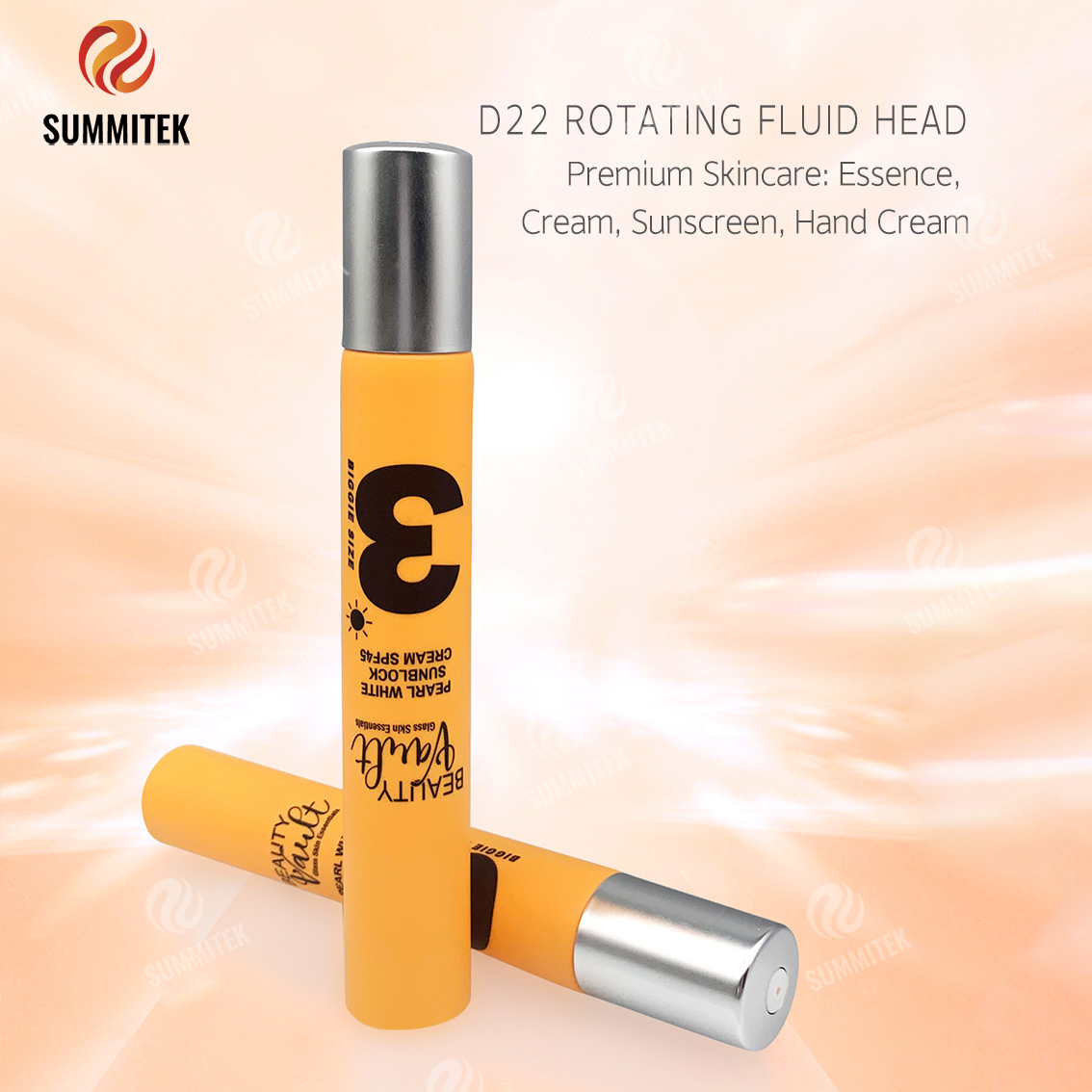 D22 Rotating Dispenser Tube for Premium Skin Care