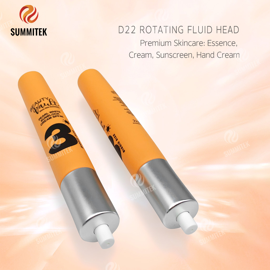 D22 Rotating Dispenser Tube for Premium Skin Care